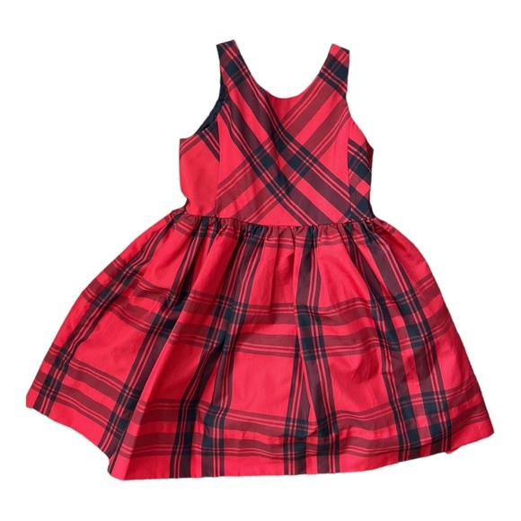 Polo Ralph Lauren Toddler Girls Plaid Taffeta Holiday Winter Dress Size 3T - Picture 1 of 13